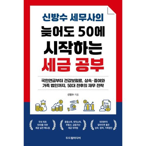 Études fiscales à partir de 50 ans au plus tard avec Shin Bang-soo, expert-comptable. 