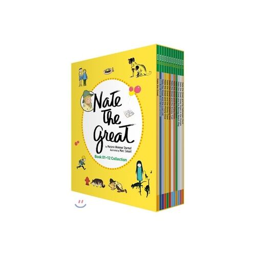 Coffret de livres originaux en anglais de Nate le Grand (Livres 1 à 12) 