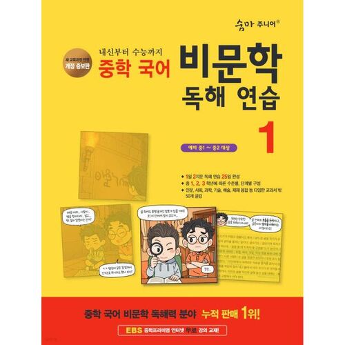 Exercices de lecture de textes non fictionnels coréens pour le collège Summa Junior (niveau 1) 