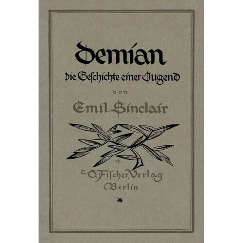 Première édition de Demian 