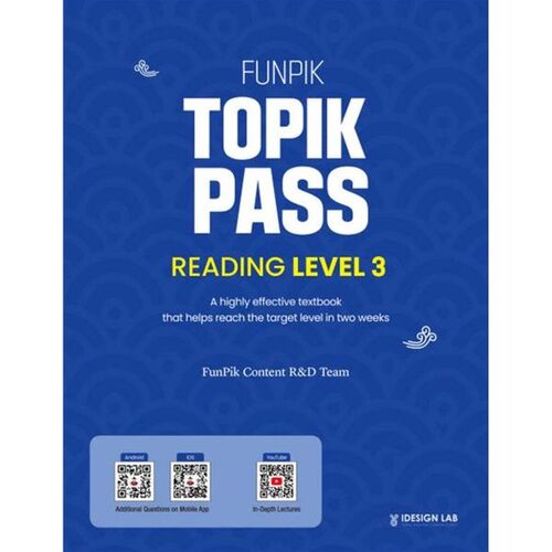 Lecture FunPik TOPIK PASS niveau 3 