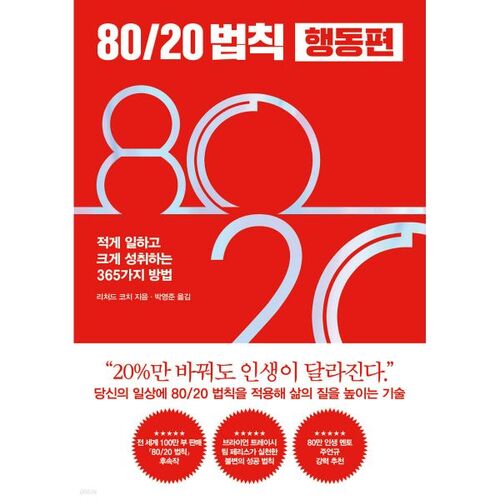 Édition Action de la règle 80/20 