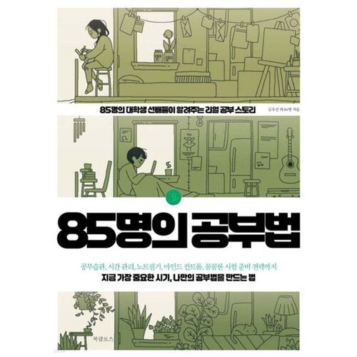 Méthodes d'étude de 85 personnes 