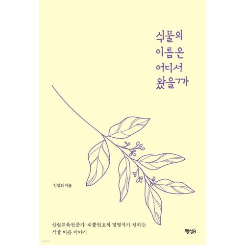 Where do plant names come from? 