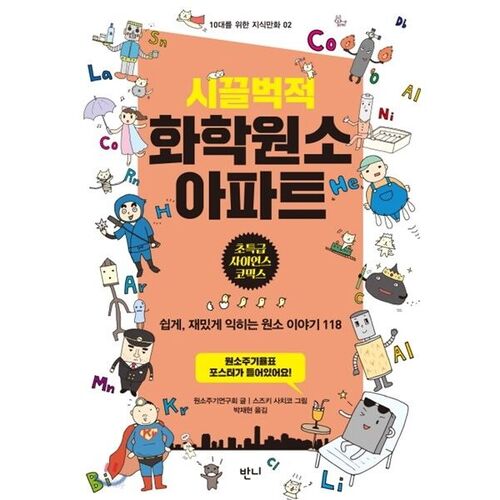 Appartement animé sur les éléments chimiques 