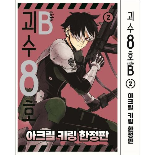 Monster No. 8 Side B 2 Acrylic Keychain Limited Edition 