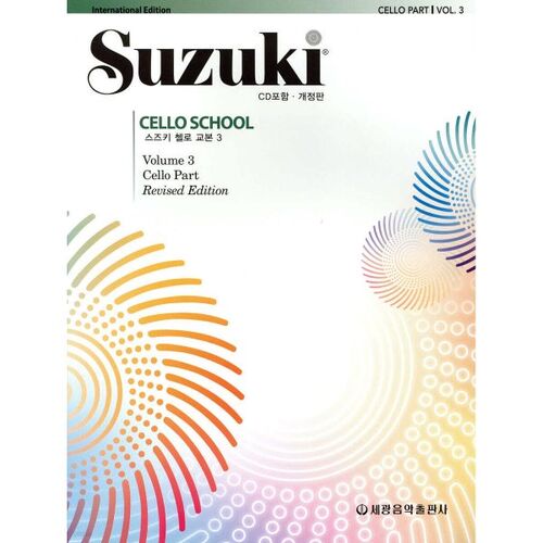 Manuel de violoncelle Suzuki 3 