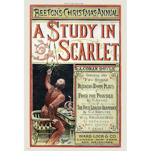 First Edition Sherlock Holmes: A Study in Scarlet 