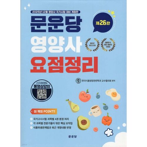 Résumé des points clés de la nutritionniste Moon Woon-dang 