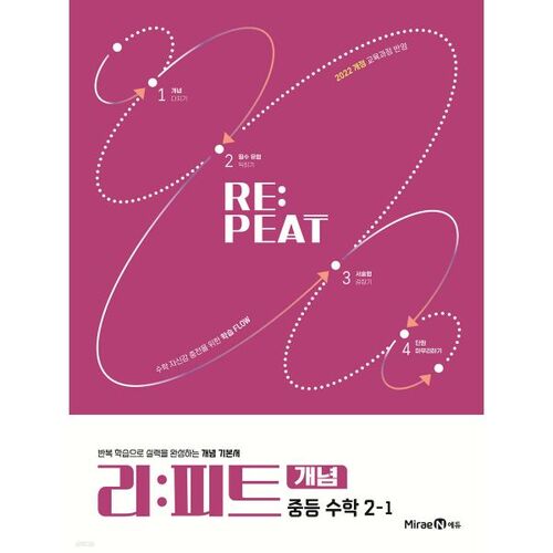 Repeat Concepts Middle School Mathematics 2-1 (2026) 