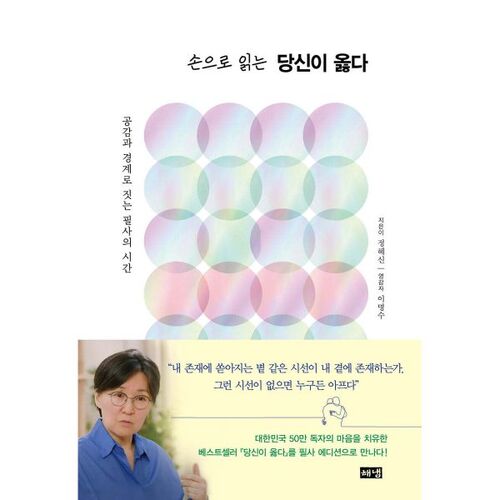 You're right, you read by hand 