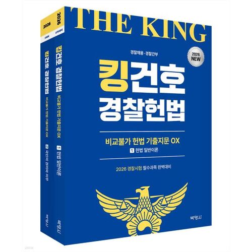 Constitution de la police du roi Gun-ho de 2026 : Questions d’examen de droit constitutionnel incomparables (OX) 