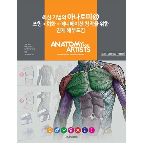 Anatomie avec les techniques les plus récentes @ Atlas d'anatomie humaine pour la création de peintures et d'animations plastiques 