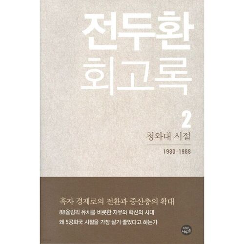 전두환 회고록 2 : 청와대 시절