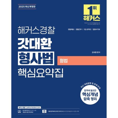 2025 Hacker Police God Dae-hwan Criminal Law Key Summary: Criminal Law 