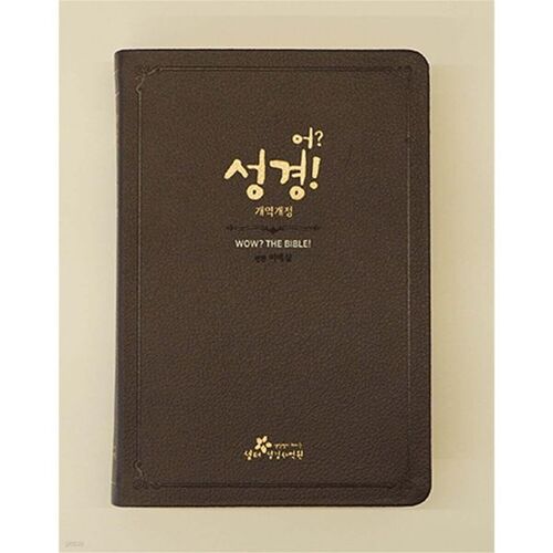Huh? The Bible! (Revised Version/Natural Leather/Dark Brown) 